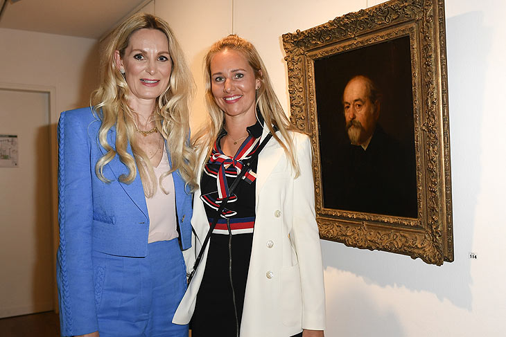 Julia Pohl, Celita Spinner/ 500 Jahre Bayerisches Staatsorchester und 100 Jahre Karl & Faber im Auktionshaus Karl & Faber in München am 23.05.2023 Foto: BrauerPhotos / S.Brauer 